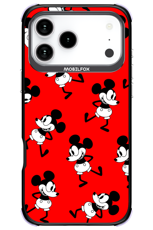 Iconic Mouse (red pattern) - Apple iPhone 17 Pro Max