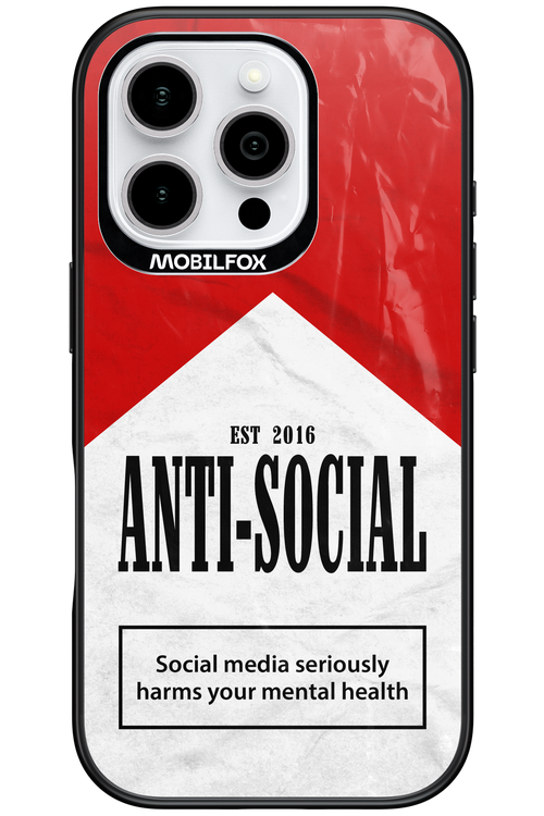 ANTI-SOCIAL II 2.0 - Apple iPhone 16 Pro