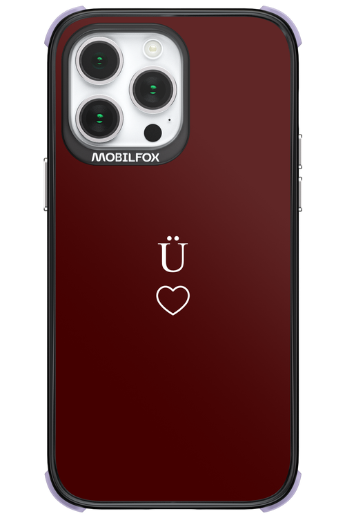 U Burgundia II 2.0 - Apple iPhone 14 Pro Max