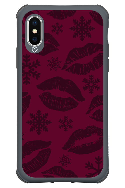 Burgundy Kiss - Apple iPhone X