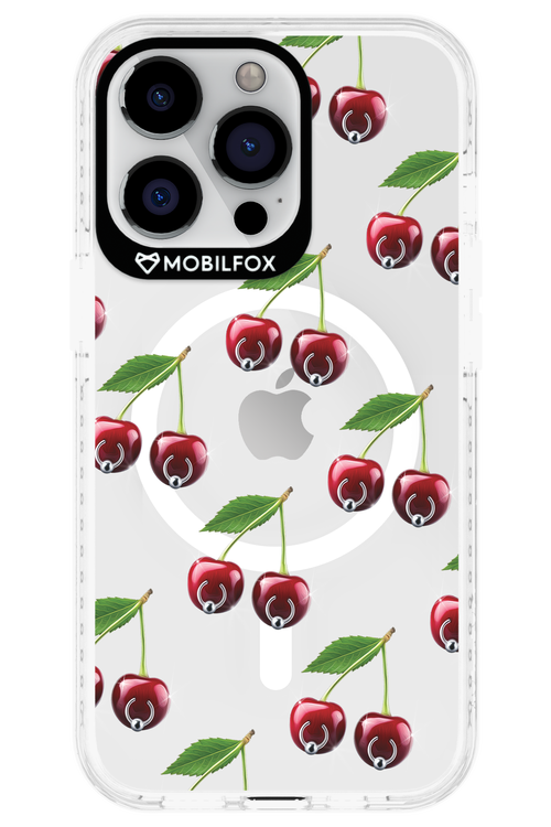 Spicy Cherries Transparent - Apple iPhone 13 Pro