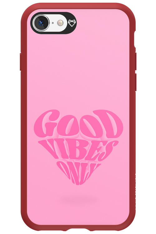 Good Vibes Heart - Apple iPhone SE 2020