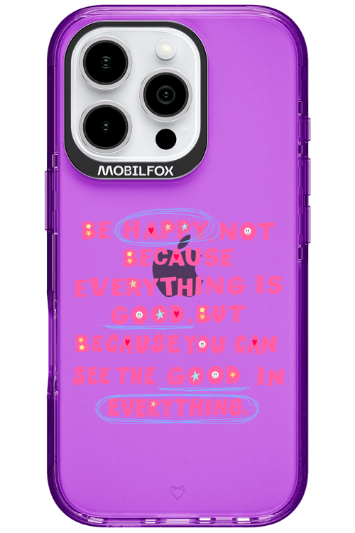Be Happy 2.0 - Apple iPhone 16 Pro