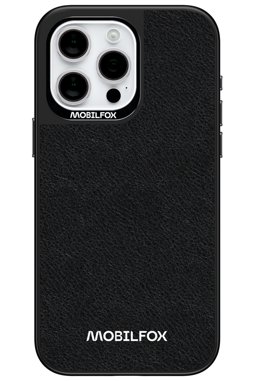 Logo White Leather 2.0 - Apple iPhone 15 Pro Max