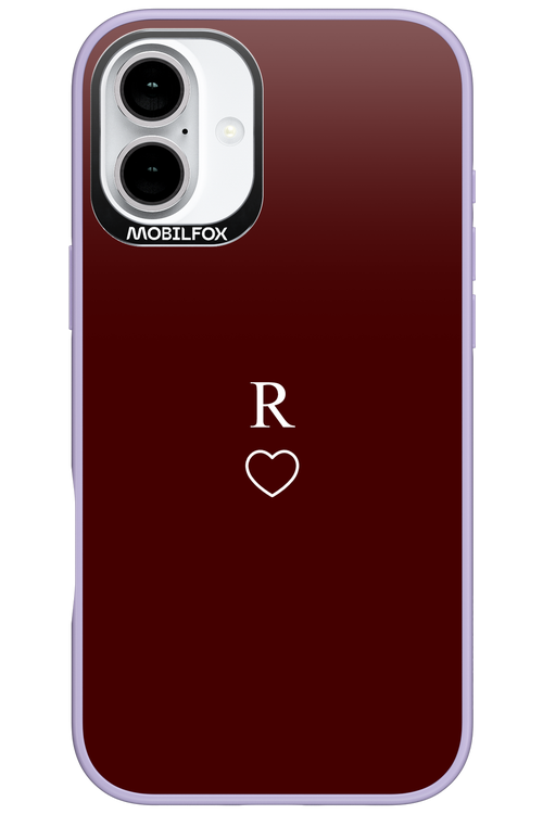R Burgundia 2.0 - Apple iPhone 16 Plus