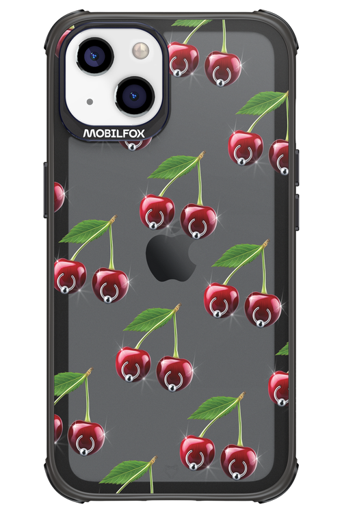 Spicy Cherries Transparent - Apple iPhone 13