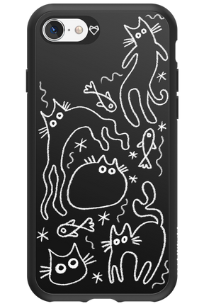 CHALK_CATS 2.0 - Apple iPhone 8