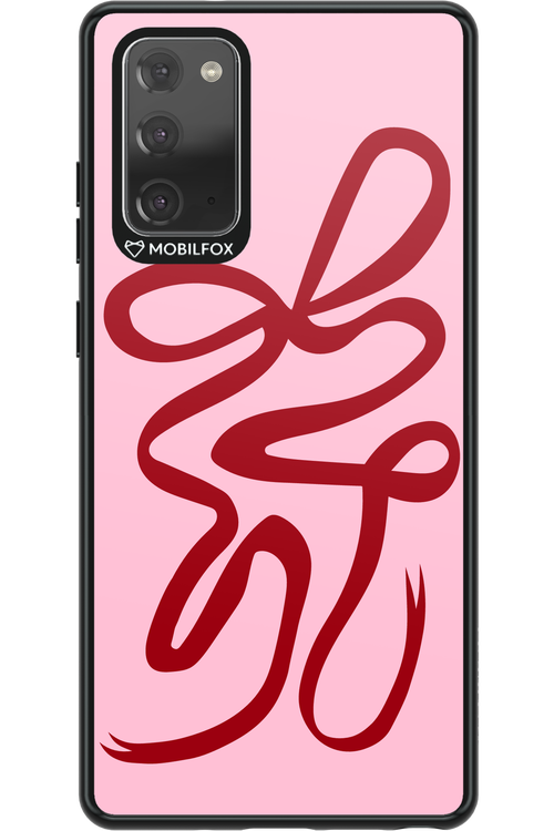 Burgundy Bow - Samsung Galaxy Note 20
