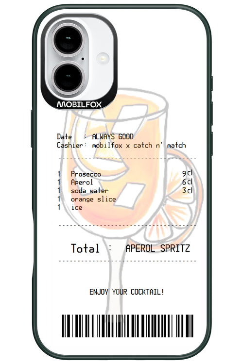 aperol spritz cocktail - Apple iPhone 16 Plus
