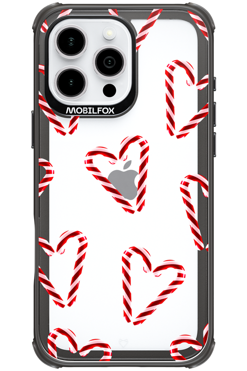Candy Cane Hearts - Apple iPhone 16 Pro Max