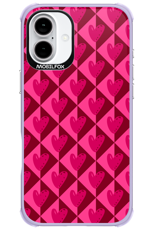 Holiday Heartss - Apple iPhone 16 Plus