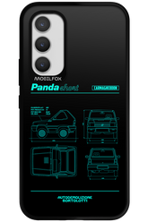 Panda Car Blue - Samsung Galaxy A34