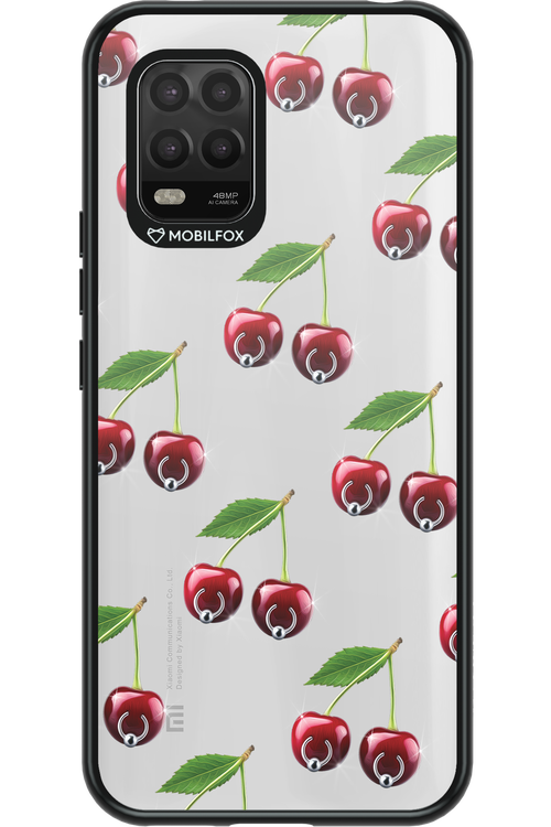 Spicy Cherries Transparent - Xiaomi Mi 10 Lite 5G