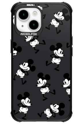 Iconic Mouse (antracite pattern) - Apple iPhone 15