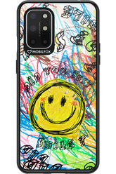 Crayon Smiley Colorful - OnePlus 8T