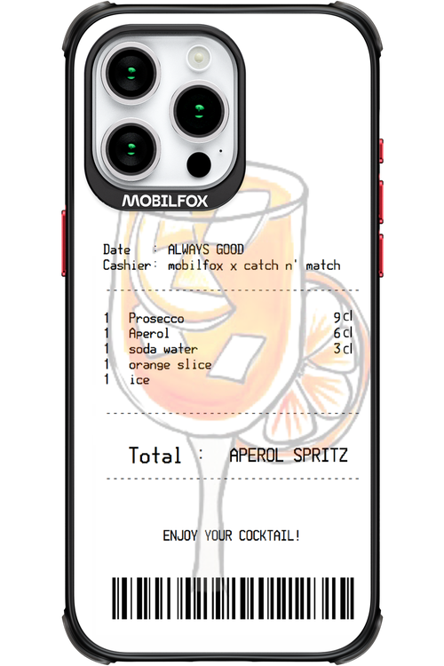 aperol spritz cocktail - Apple iPhone 15 Pro Max
