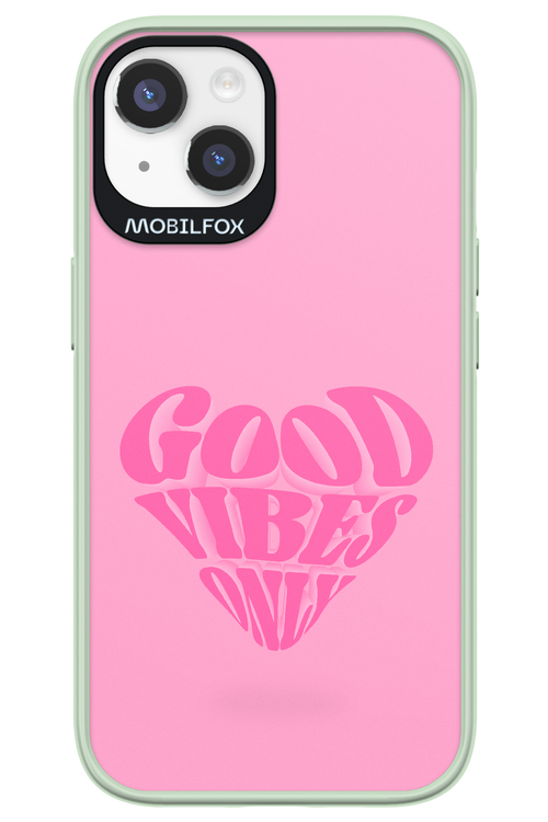 Good Vibes Heart - Apple iPhone 14