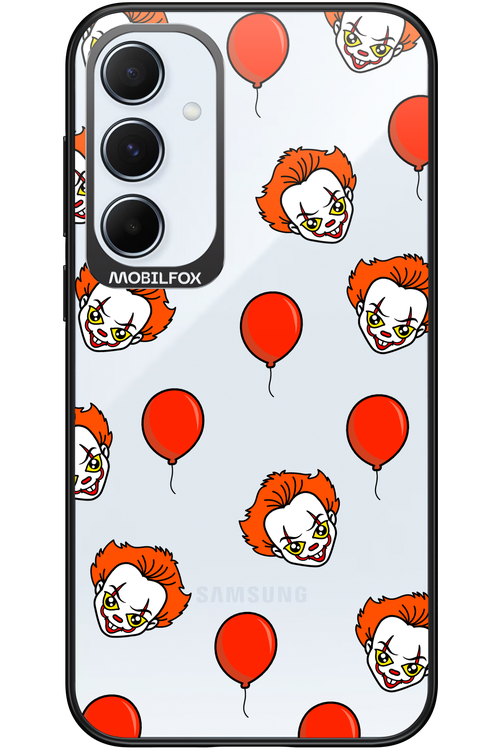 Mystery Clown (Transparent) - Samsung Galaxy A55