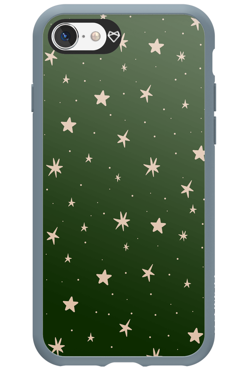 Forest Green Stars - Apple iPhone SE 2022