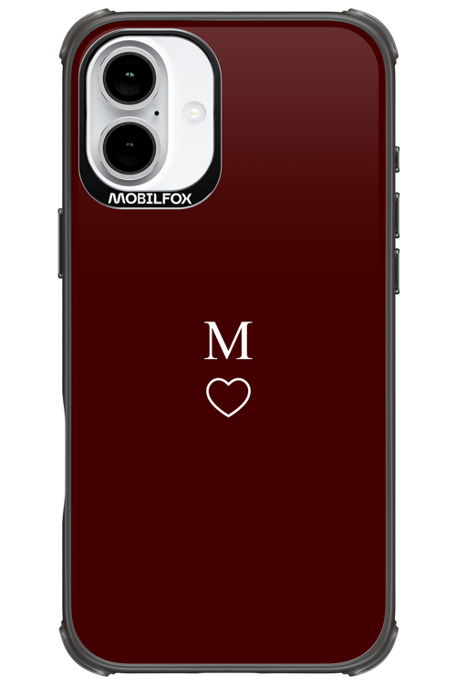 M Burgundia 2.0 - Apple iPhone 16 Plus