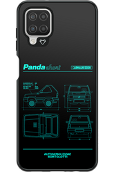 Panda Car Blue - Samsung Galaxy A12