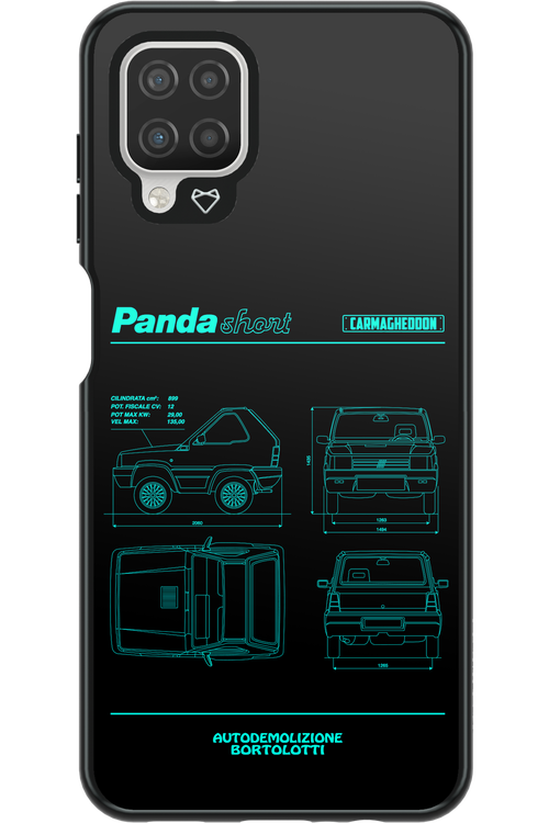 Panda Car Blue - Samsung Galaxy A12