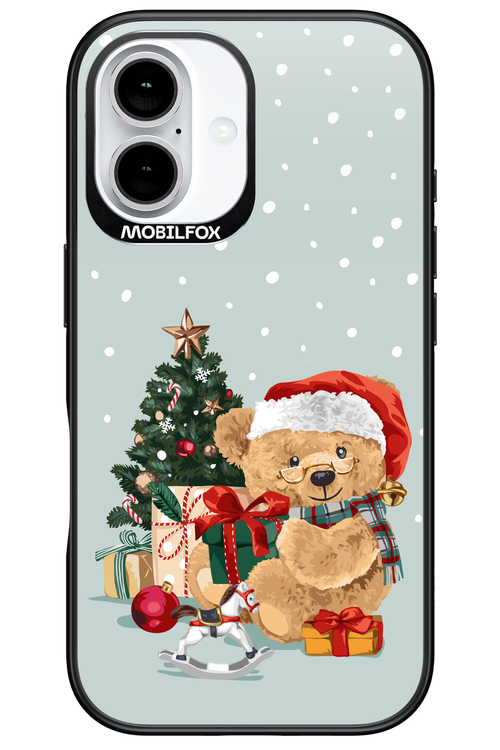 Merry Christmas Bear - Apple iPhone 16