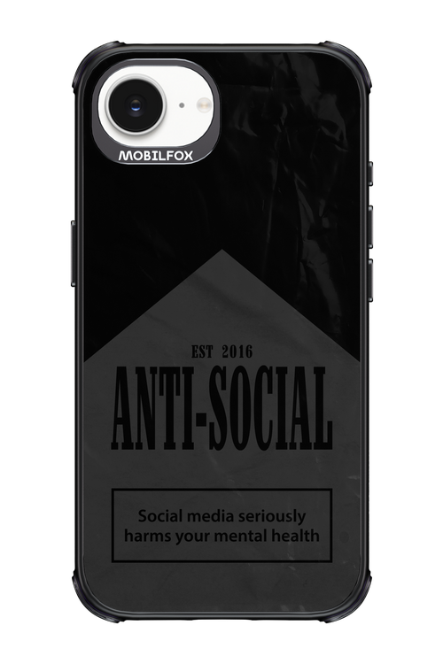 ANTI-SOCIAL (BLVCK) 2.0 - Apple iPhone 17e