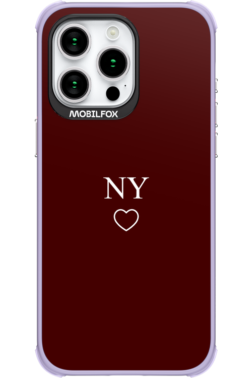 NY Burgundia 2.0 - Apple iPhone 15 Pro Max