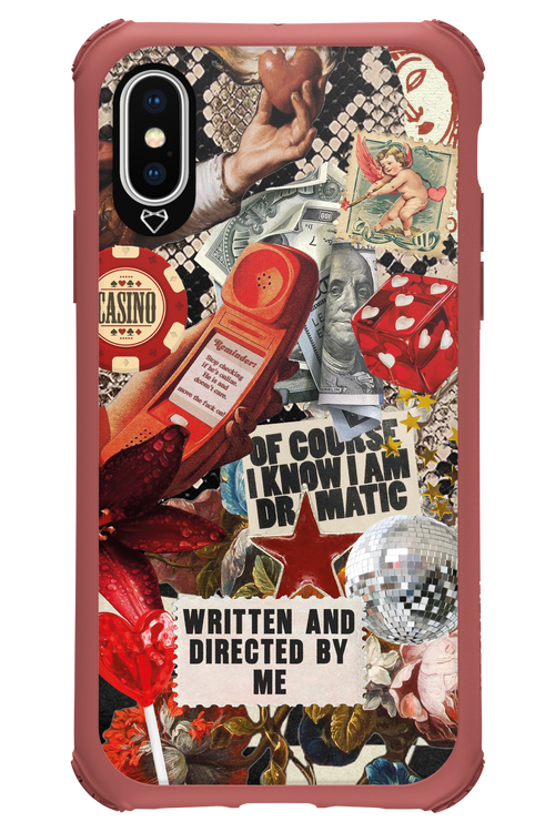 RED VINTAGE - Apple iPhone XS