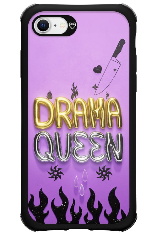 Drama Queen Purple - Apple iPhone SE 2022