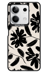 Monochrome Flowerss - Xiaomi Redmi Note 13 5G
