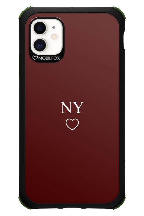 NY Burgundia 2.0 - Apple iPhone 11
