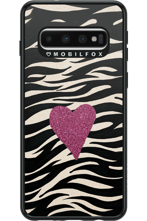Zebra Heart 2.0 - Samsung Galaxy S10