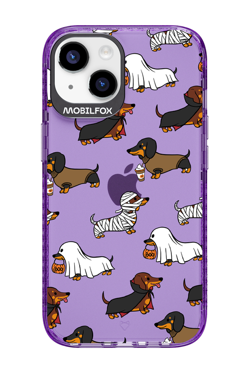 Scary Dachshund (Transparent) - Apple iPhone 14