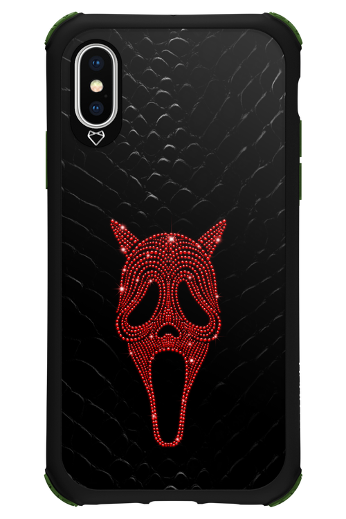 Devil Glitter Ghost - Apple iPhone XS