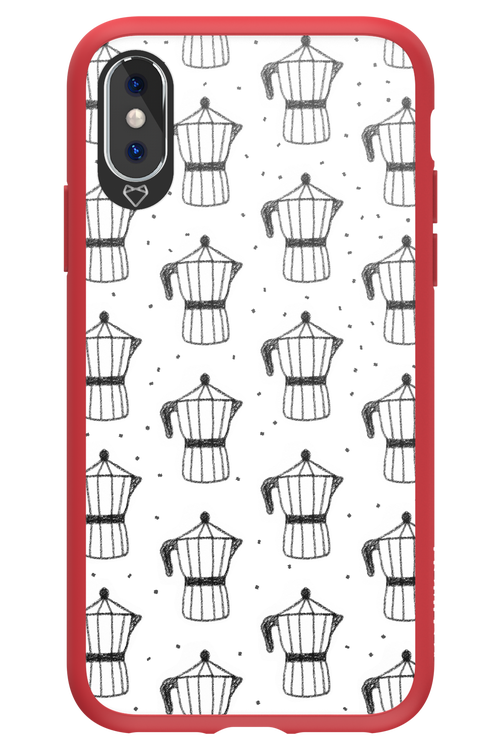 Retro Caffee - Apple iPhone X