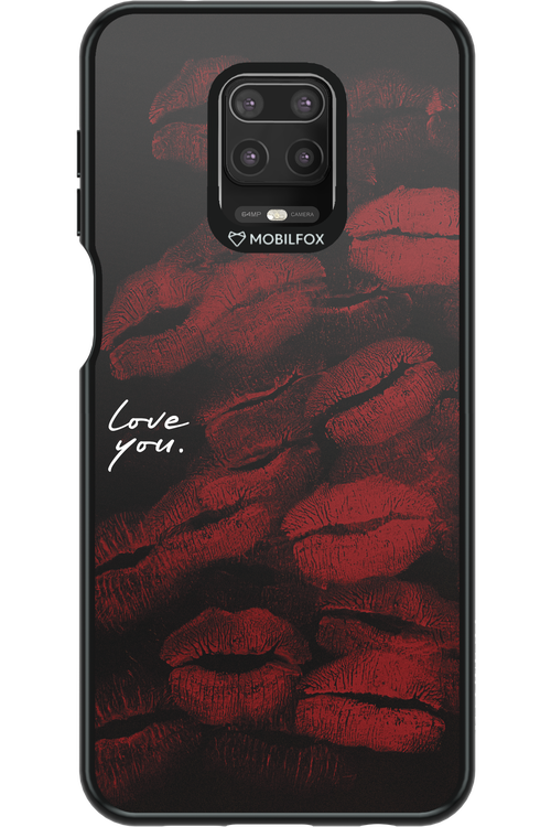 LOVE U BLACK 2.0 - Xiaomi Redmi Note 9 Pro