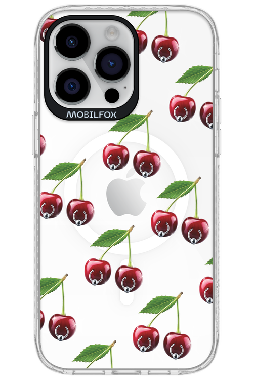 Spicy Cherries Transparent - Apple iPhone 14 Pro Max