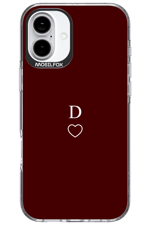 D Burgundia 2.0 - Apple iPhone 16 Plus