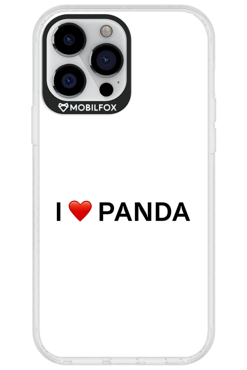 Panda Love White - Apple iPhone 13 Pro Max