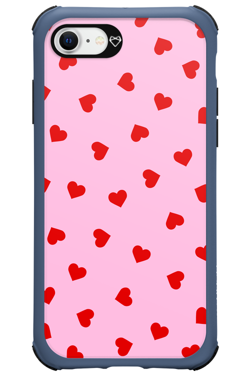 Sprinkle Heart Pink - Apple iPhone SE 2022