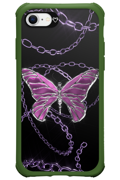 Butterfly Necklace - Apple iPhone 8