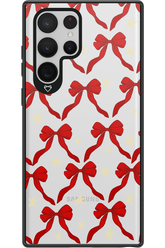 Bow & Stars (Transparent) - Samsung Galaxy S22 Ultra