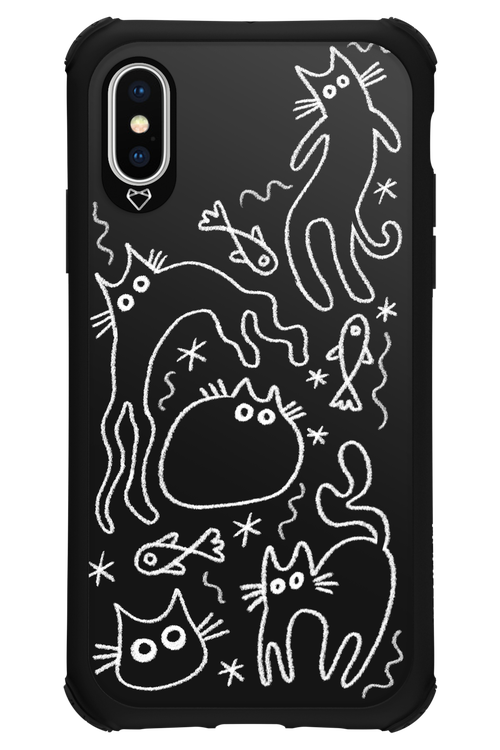 CHALK_CATS - Apple iPhone X