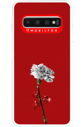 Red Flower - Samsung Galaxy S10