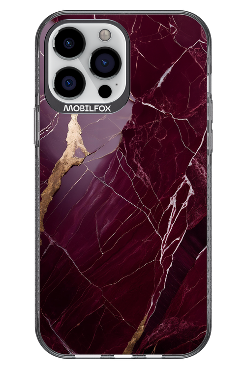 Burgundy Marble - Apple iPhone 13 Pro Max