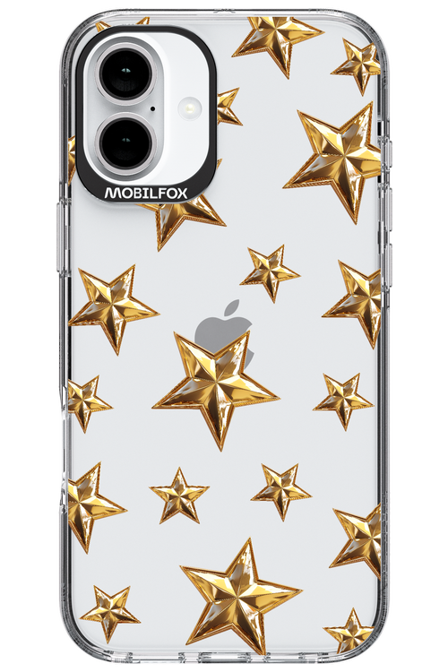 Gold Stars - Apple iPhone 16 Plus