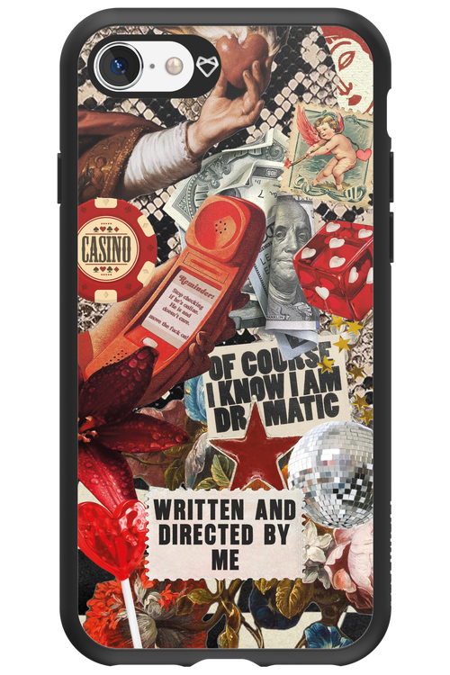 RED VINTAGE - Apple iPhone 8