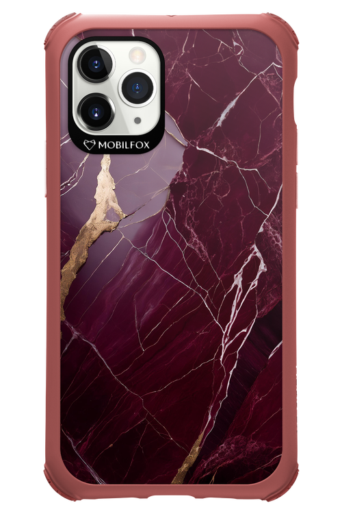 Burgundy Marble 2.0 - Apple iPhone 11 Pro
